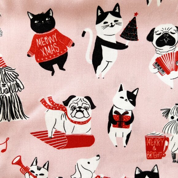 3.4 yd - Jingle Mingle - Pawsome Holiday - Fabric - Picture 5 of 7